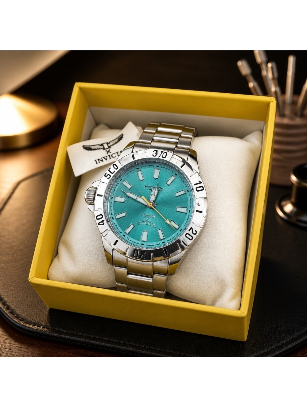 INVICTA SPECIALTY I Mens WATCH 42mm 70051) light blue dial $200